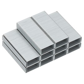 M&G 24/6 Staples for Stapler, 5000pcs(1000pcs Per Box) Staples 25 Sheets Capacity for Standard Stapler Smooth Stapling for Home Office Supplies, Silver