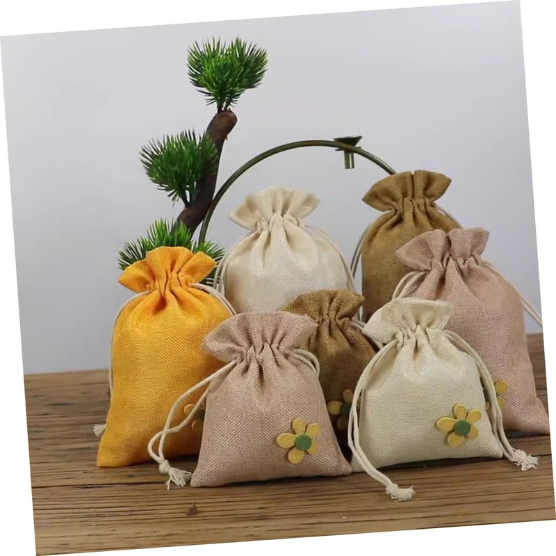 OHPHCALL 8Pcs Empty Scented Sachet Bags Refillable Lavender Pouches for