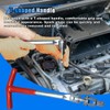 BDZMC Spark Plug Socket Wrench, T-handle Spark Plug Removal Tool,