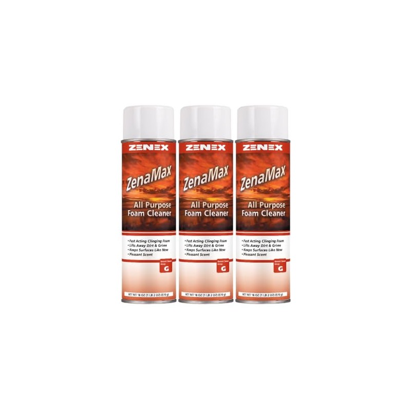 Zenex ZenaMax All Purpose Foam Cleaner net 18 oz. 3