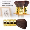 Barber Neck Duster Brush Soft Gentle Electroplating Process Professional Neck