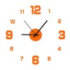 Frameless DIY Wall Clock for Living Room and Office –