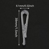 U Shape Shirt Clip ZCZQC 200PCS U Shape Clear Durable