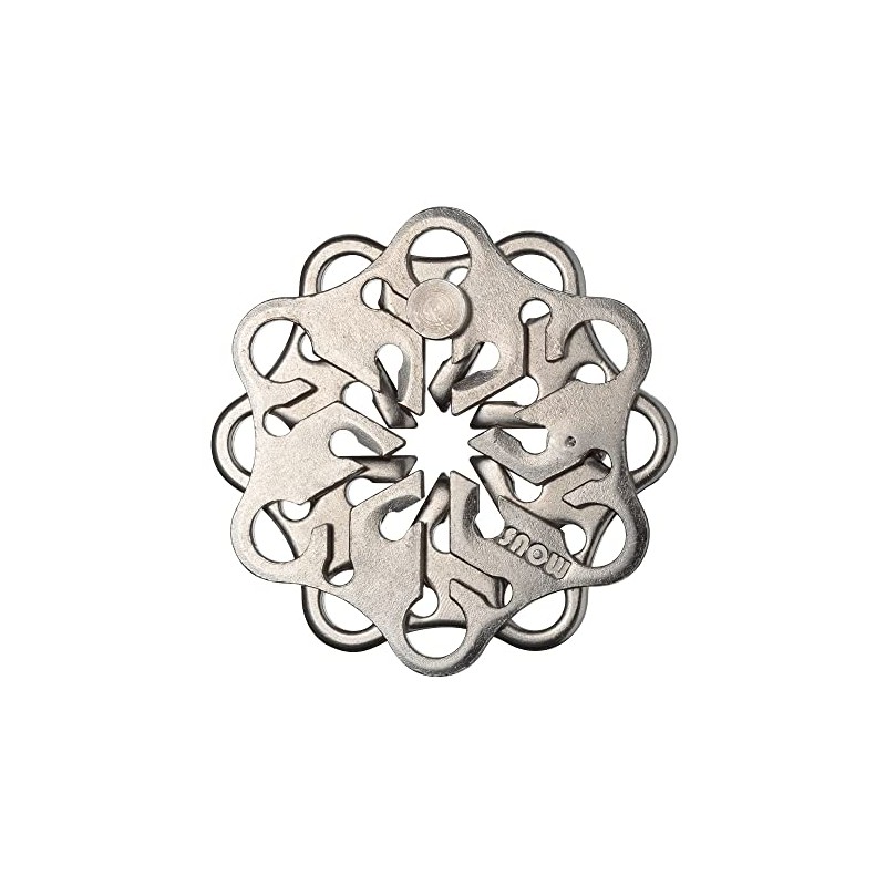 Hanayama Cast Snow Puzzle - Level 2 of 6 -