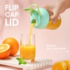 AIEVE Mason Jar Lids with Flip Top, 4 Pack, Reusable,