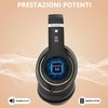 Rebocico Bluetooth headphones, 6 EQ Modes,Bluetooth Headphones Over Ear, 65Hours