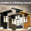 Pocket Torch Lighter with Clear Reservoir - Refillable, Multi-Color Options,