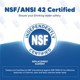 UKF8001 Water Filter Replacement Compatible with Kitchenaid Filter 4, EDR4RXD1, 4396395, UKF8001AXX, UKF8001AXX-200, UKF8001AXX-750, PURICLEAN II, Reduces 99% Chromium, 3 Pack, By DESENRUIS