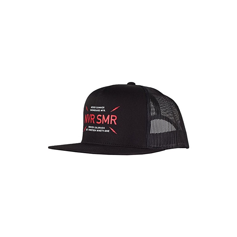Never Summer Bolts Trucker Hat - Black