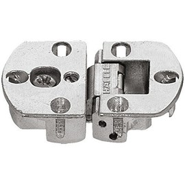 Gedotec® Flap Hinge 3D Adjustable Gate Fitting for Wooden Furniture Hinges for Bolts Folding Holder Nickel-Plated Steel Brand Quality for Your Living Room