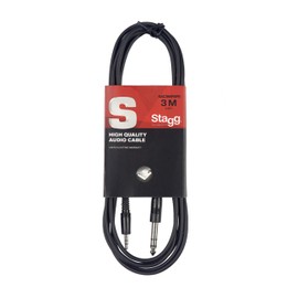 Stagg SAC3MPSPS Audio Cable 3 m Mini Stereo Jack Male to Male