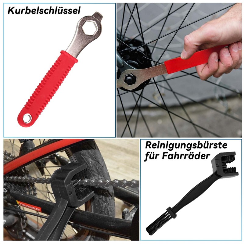 Chain Riveter Bicycle, Bicycle Chain Tool, 11 Pieces Chain Pliers