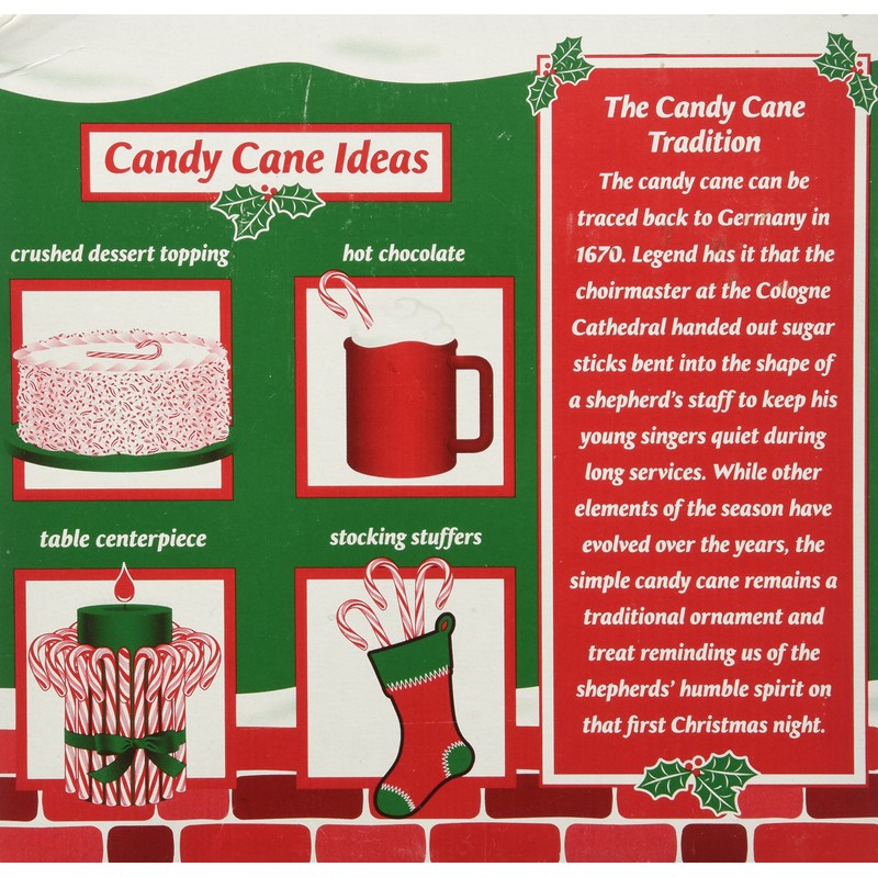 Spangler Candy, Peppermint R&W, 18 ct