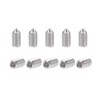 uxcell 50Pcs M3x6mm Internal Hex Socket Set Grub Screws Cone