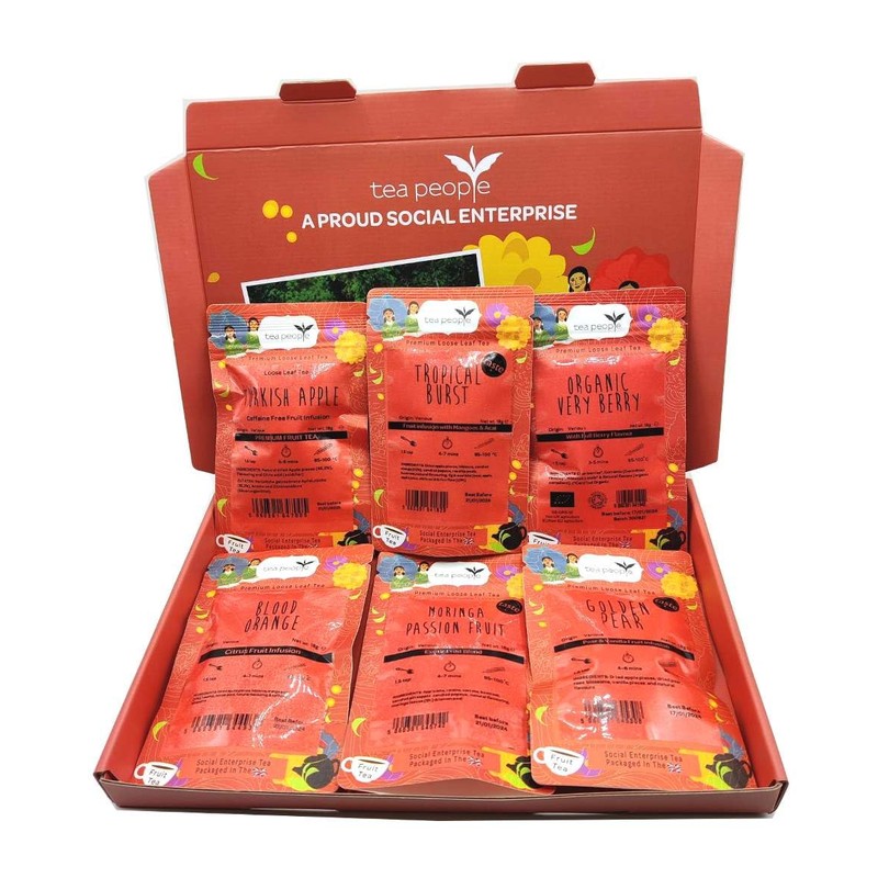 Tea People Fruit Punch - Starter Pack of 6 of