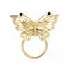 NOUMANDA Gold Butterfly Magnetic Eyeglass Pin Brooch Glasses Spectacles Sunglasses