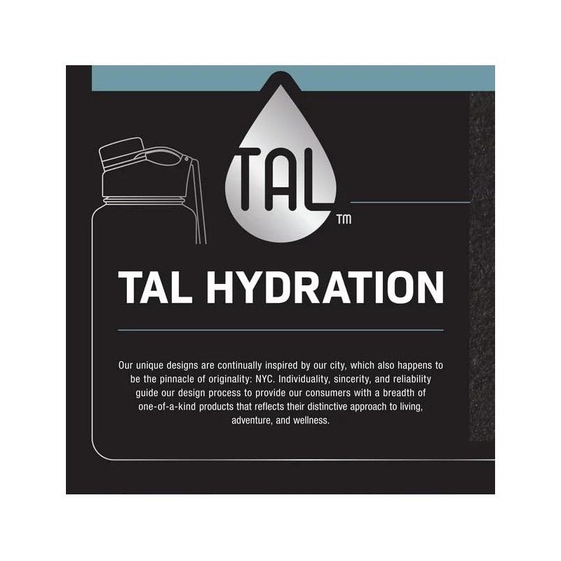 Tal Stainless Steel Ranger Water Bottle 40 fl oz (Pink)