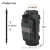 Crutch Bag Lightweight Crutch Accessories Storage Pouch with Reflective Strap