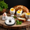 Egg Hole Puncher - Eggshell Peeler Tool, Safe 304 Stainless