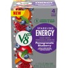 V8 +Energy Sparkling Pomegranate Blueberry Juice Energy Drink, 11.5 fl