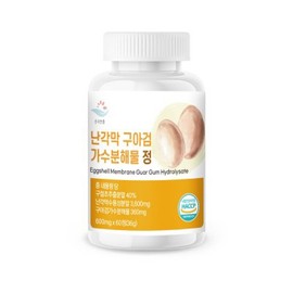 PureZoom egg shell membrane guar gum hydrolyzate tablets 600mg x 60 tablets / 순수한줌 난각막 구아검 가수분해물 정 600mg x 60정