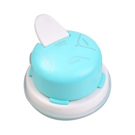 Oythiem Corner Rounder Punch Cutter - 4-in-1 Paper Corner Punch, 3 Size Rounded Corners and 1 Concave Corner with Bottom Paper Shreds Collection (Green)