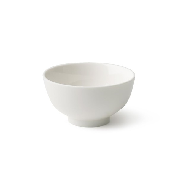 MU MO 10oz Ceramic Bowl White Porcelain Cereal Bowls Sets
