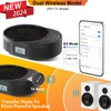 MONODEAL Portable CD Player Boombox with 2 * 3W Speakers,