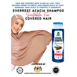 EVERREST HERBAL ACACIA (SHIKAKAI) SHAMPOO WITH NATURAL CONDITIONER - 350ml