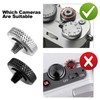 Pack of 2 Ergonomic Shutter Release Buttons, Soft Release Button,