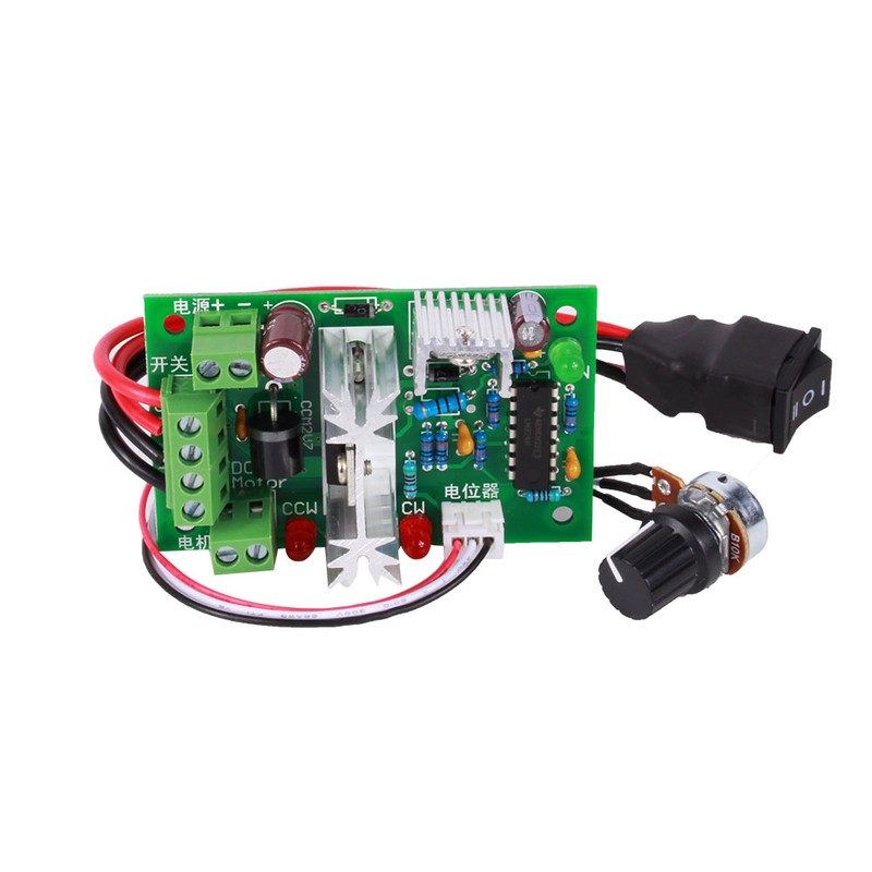 10V 12V 24V 30V Adjustable DC Motor Speed PWM Controller