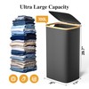Foluck Large Laundry Hamper, 100L Waterproof Laundry Basket with Lid