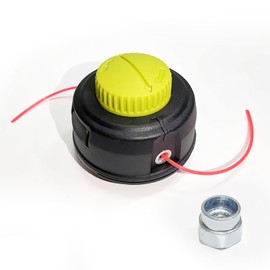 RAKDSYMC Replacement Trimmer Head 311759014 313318001 for Ryobi Weed Wacker, Compatible with RY4CSS, RY253SS, and RY251PH Models, Reel Easy Bump Head Assembly