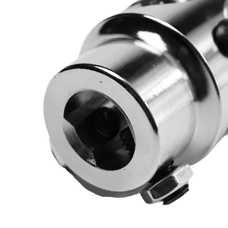 MDRIVEASY 3/4" DD x 3/4" DD Chrome Steering Shaft Universal