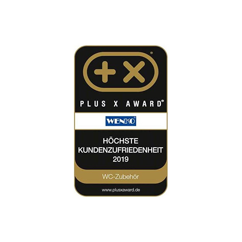 Wenko Barcelona S Swing Top Bin - Cosmetic Bin -