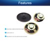 Fielect DIY Speaker 1W 8 Ohm 57mm Diameter Round Shape