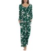 POPYOUNG Plus Size Ladies Pyjamas 2 Piece Pjs for Women