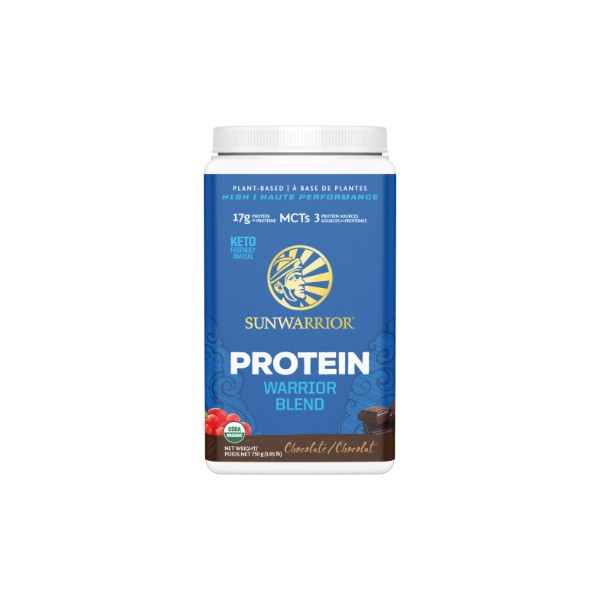 SunWarrior Warrior Blend Raw Vegan Protein (Chocolate) - 750g