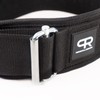 PR Quick-Lock Hybrid Weightlifting Belt - Black - Size: Medium