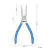 Snap Ring Pliers Set, 4-Piece Needle-Nose Pliers Set, 175 mm,