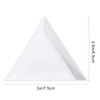 EXCEART Bead Triangle Marble Tray Triangle Bead Sorting Tray 20Pcs