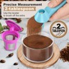 Coffee Scoop & Funnel for Reusable K Cup Refillable Coffee