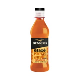 De Nigris Pumpkin Spice Glaze 8,5 Oz (250ml) | Limited Edition | Balsamic Glaze | Sweet & Savory Vinegar Reduction With Wine Vinegar | Balsamic Vinegar Glaze