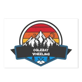 CafePress Oglebay Resort Wheeling West Virginia Postcards (Package of 8), 6"x4" Printed Note Card