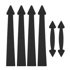 Decorative Carriage Garage Door Hardware Kit for House Arrow Style Hinges and Handles