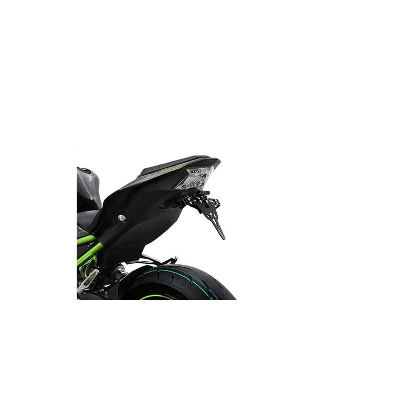 ZIEGER Pro License Plate Holder Rear Conversion Compatible with: Kawasaki