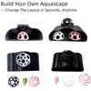 Ulyunist 4-Piece Aquarium Fish Tank Cave Set - 1 Large