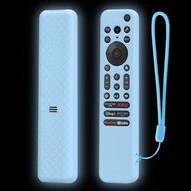 LEFXMOPHY Cover for Sony RMF-TX910U / TX920U TV Remote Control, Silicone Case Glow in Dark - Blue
