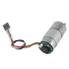 Large Torsion Gear Motor Encoder 12/24V Speed Reduction Motor for