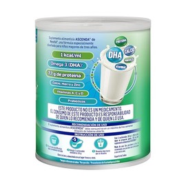 ASCENDA Suplemento Alimenticio Sabor Vainilla Lata de 900g